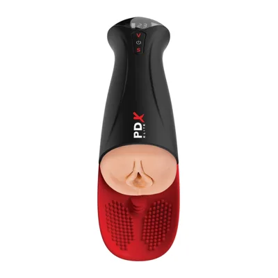 PDX Elite Fuck-O-Matic Pro XL i oversigten over blowjobmaskiner og nære alternativer (produktfoto fra Sinful)