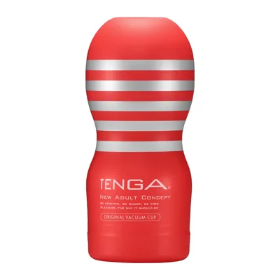 TENGA Original Vacuum Cup i oversigten over blowjobmaskiner og nære alternativer (produktfoto fra Sinful)